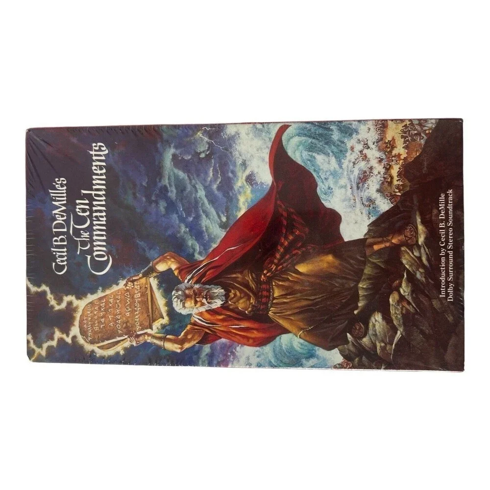 The Ten Commandments (1956) VHS New Sealed